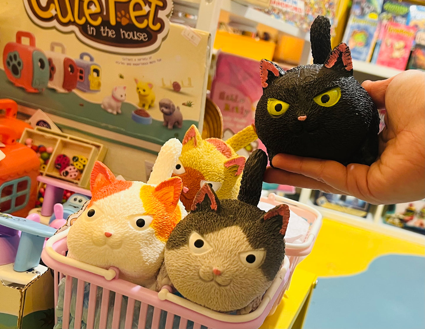 Stretchy stim cat toy - pick yours!