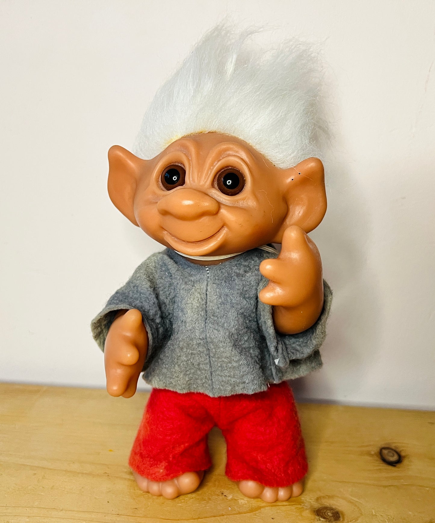 Vintage 9" DAM 1986 Troll toy