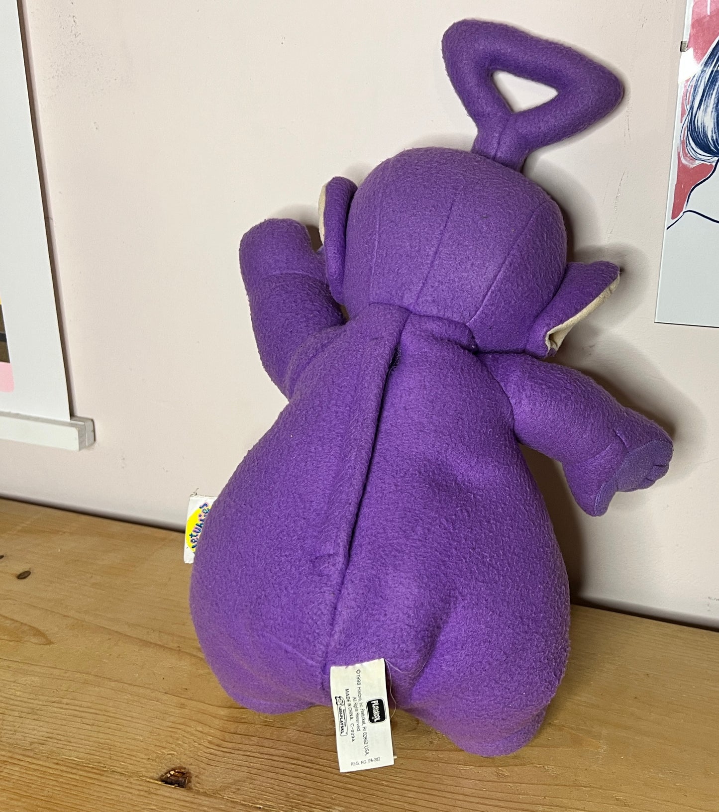 Vintage large talking Tinky Winky Teletubby