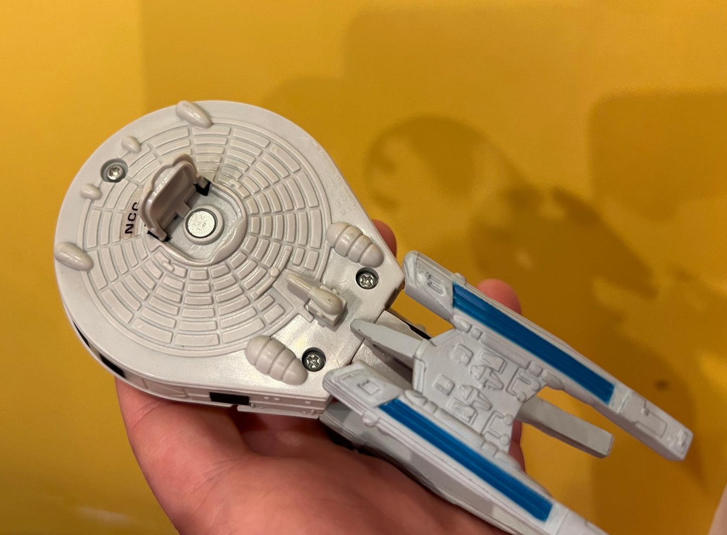 1995 Star Trek Enterprise Playmates set with Picard figure