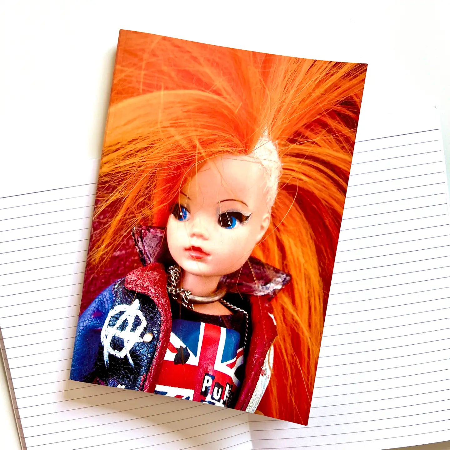 Punk Rock Sandy doll A5 Notebook