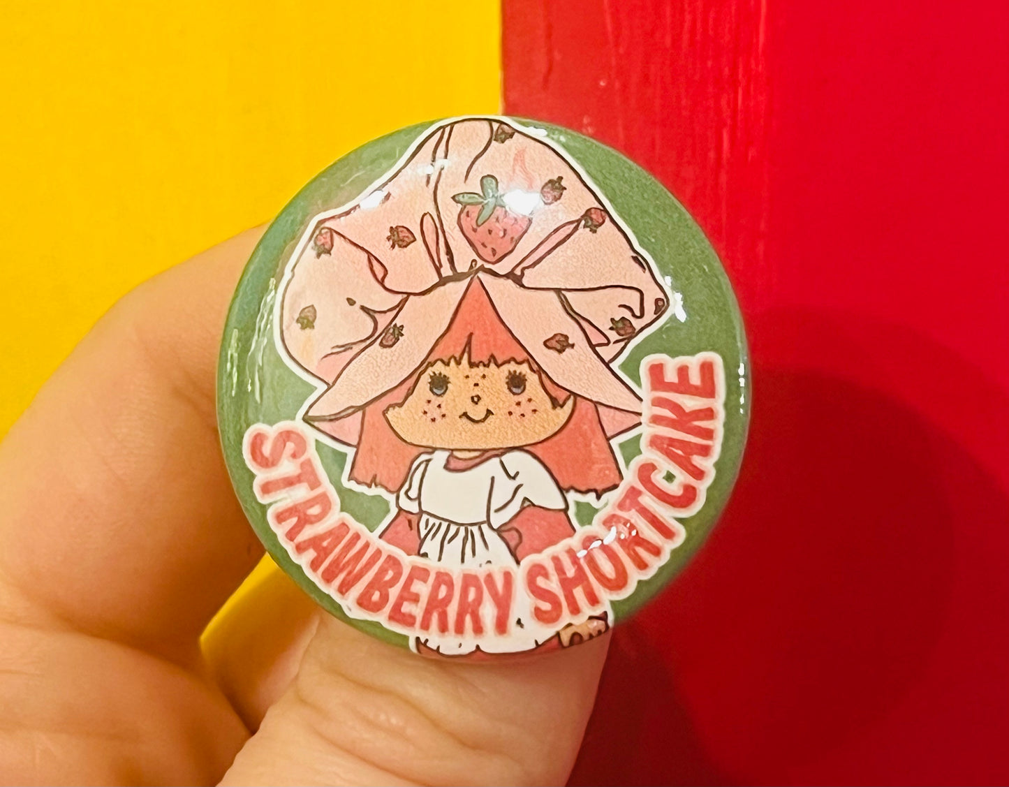 Strawberry Shortcake Badge