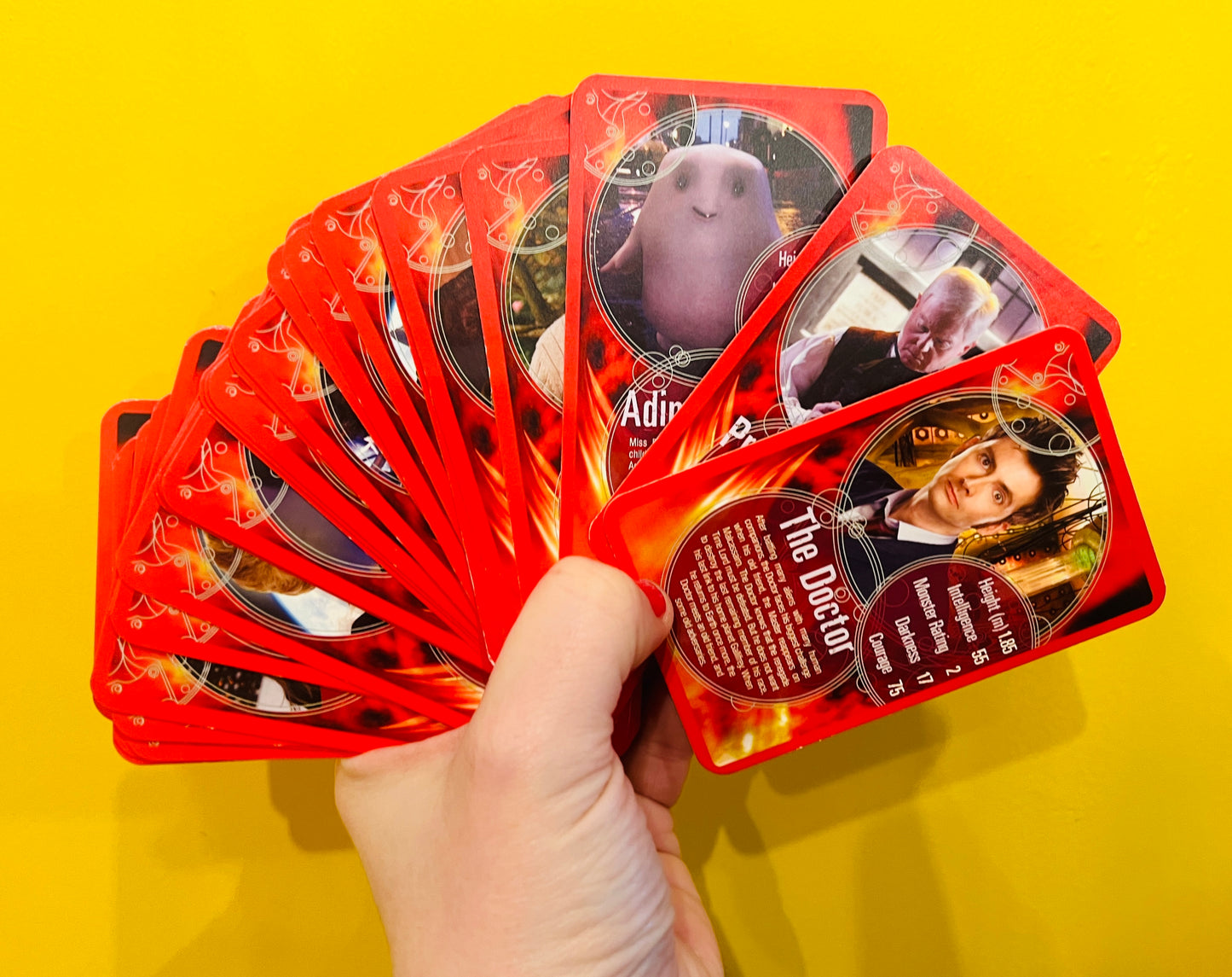 2008 Complete Top Trump Dr Who cards - complete