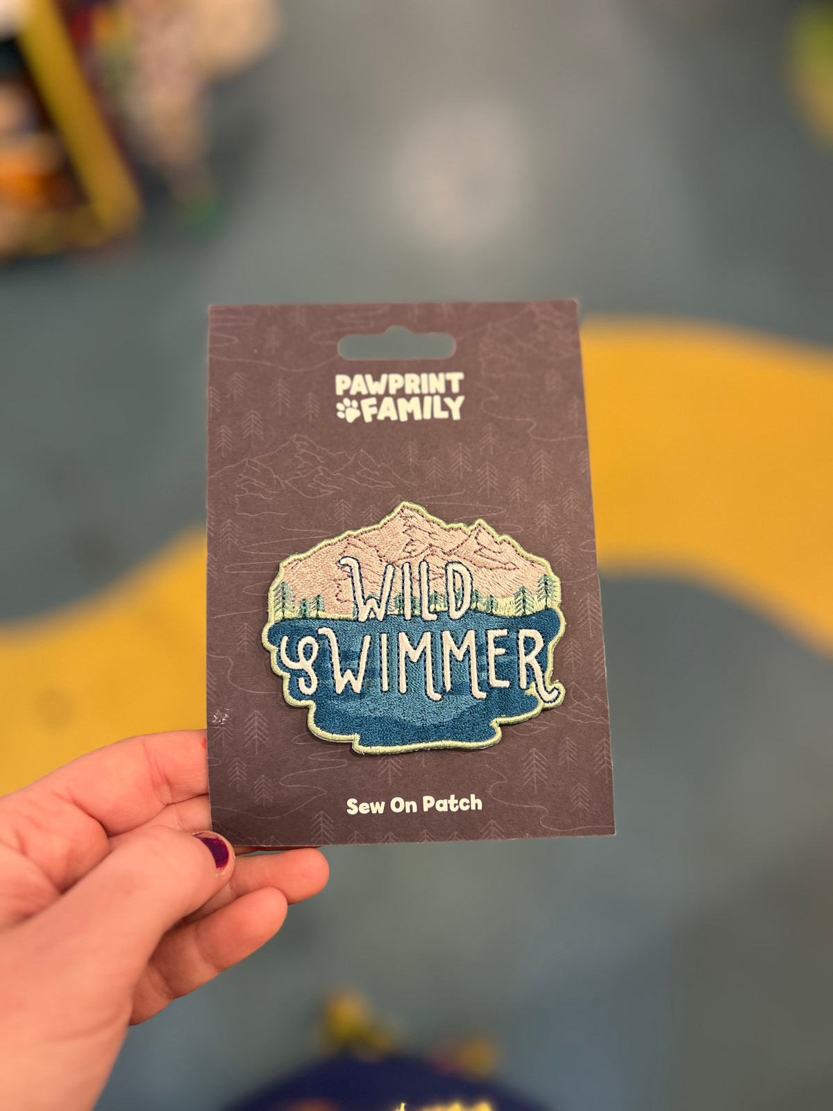 Wild Swimmer sew on patch