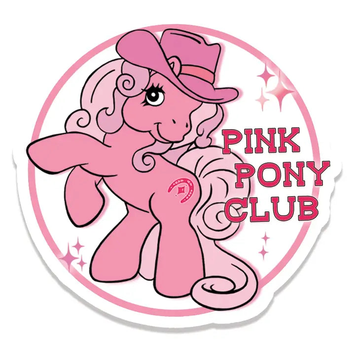 Pink Pony Club Vinyl Sticker