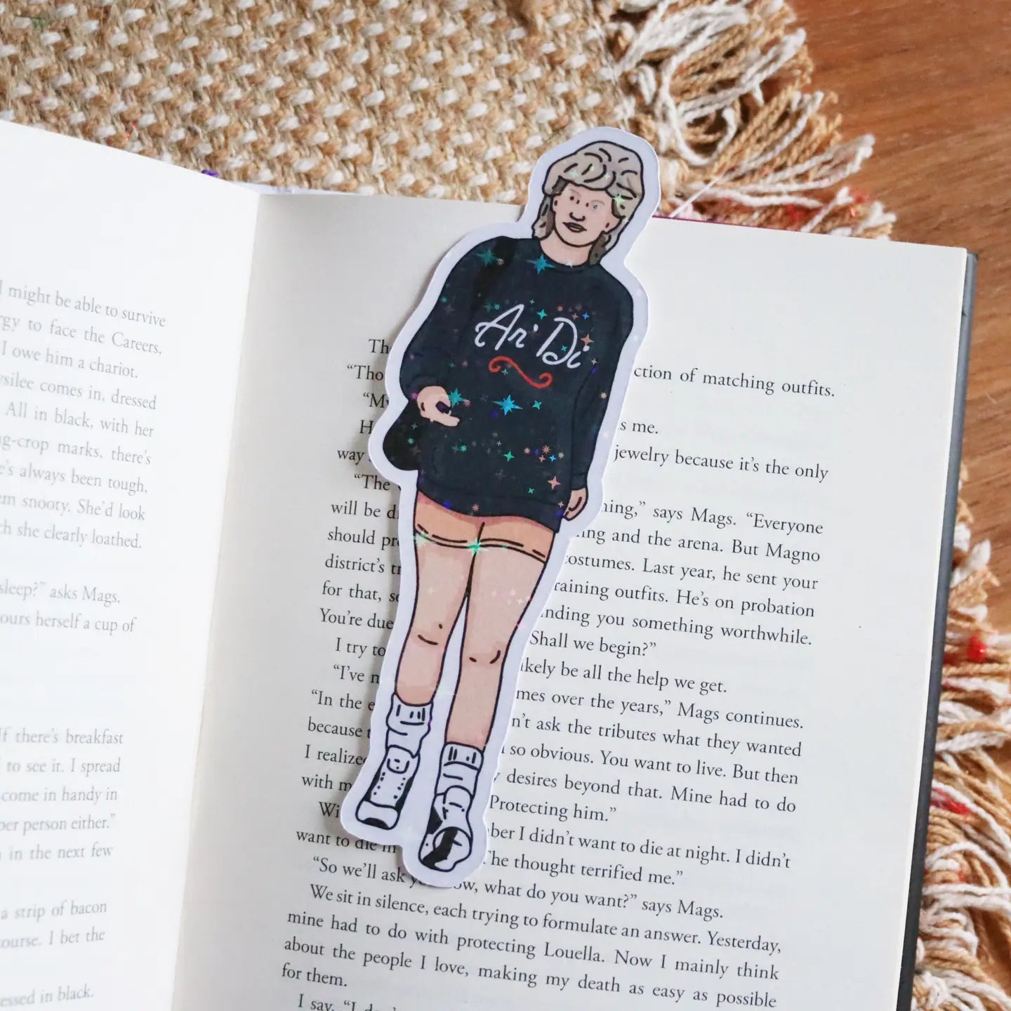 Ar' Di Handmade Pop Culture Bookmark