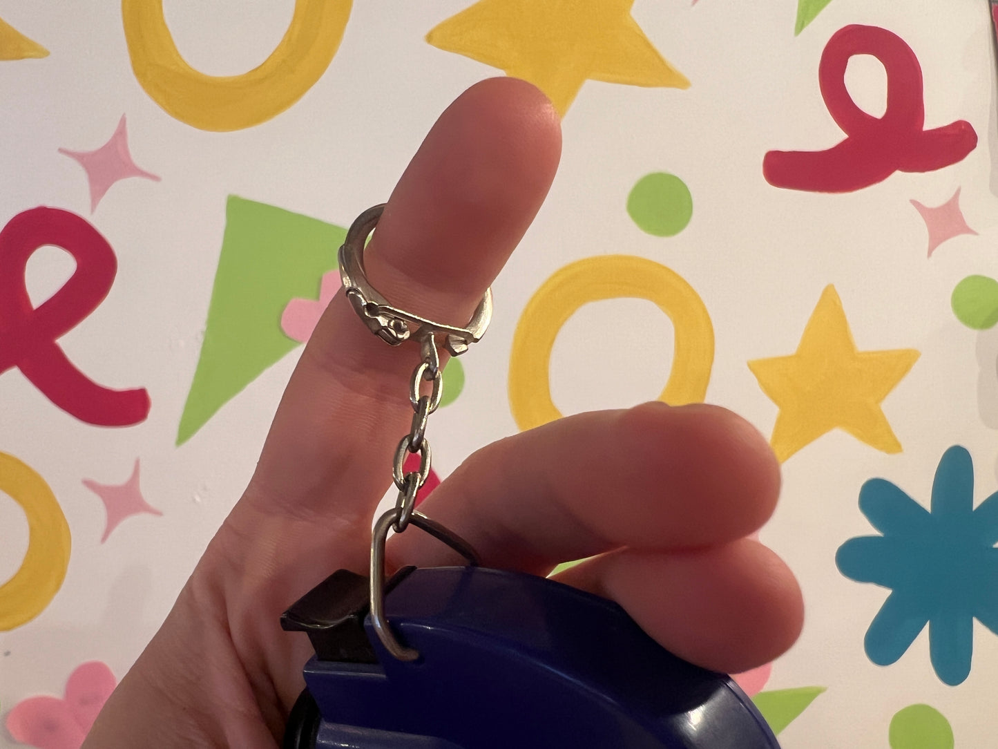 1993 Star Trek click viewer keyring- William Shatner