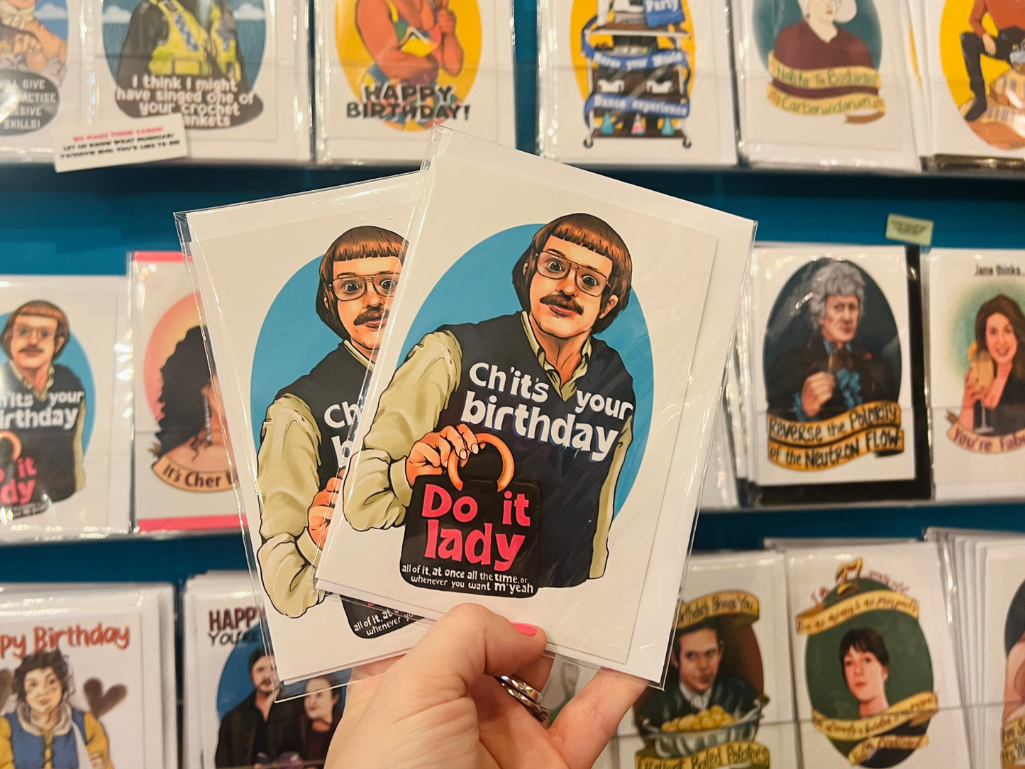 Ch'it's Your Birthday funny tiktok inspired card