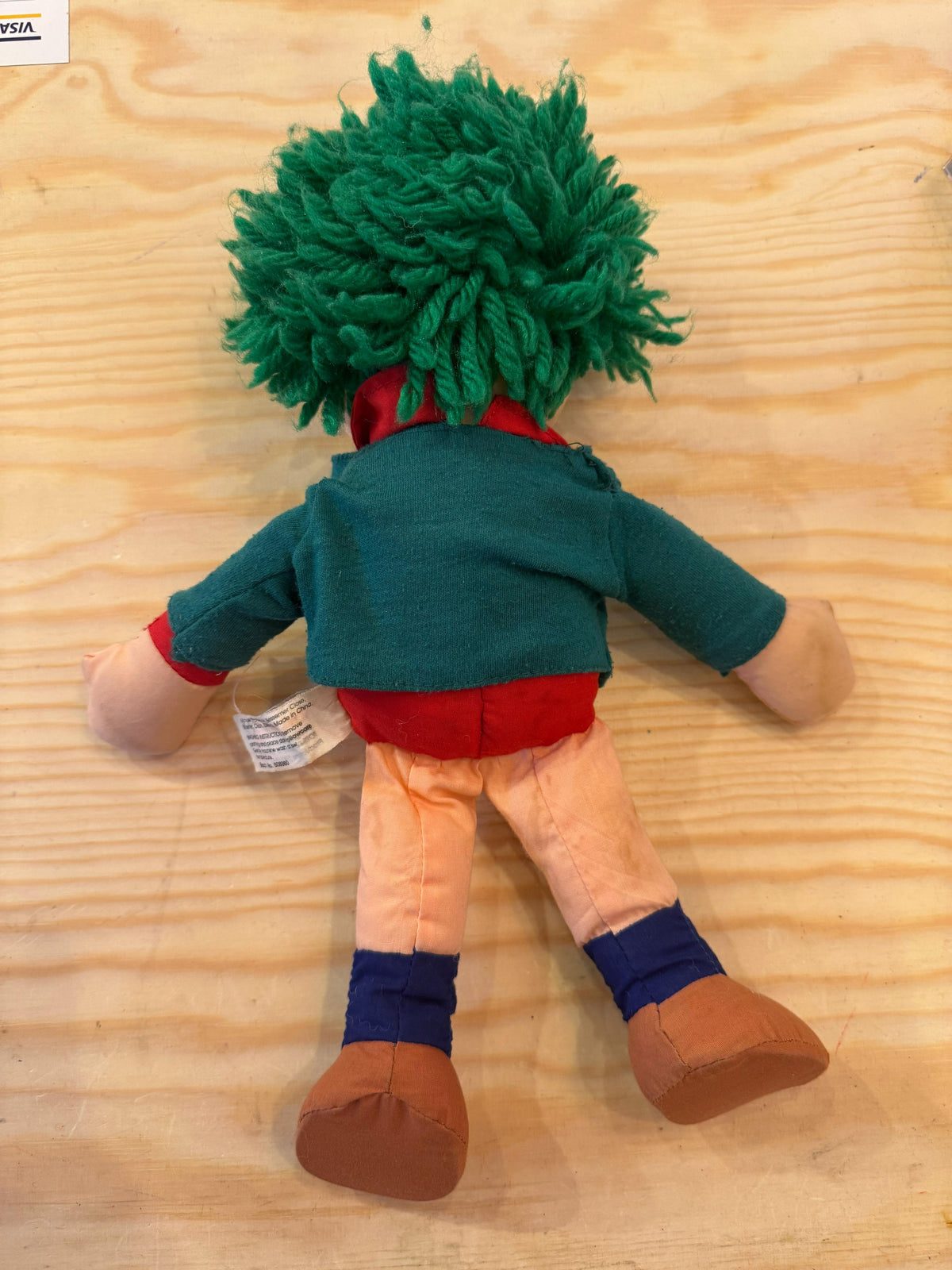 1993 Tots TV plush rag dolls x3