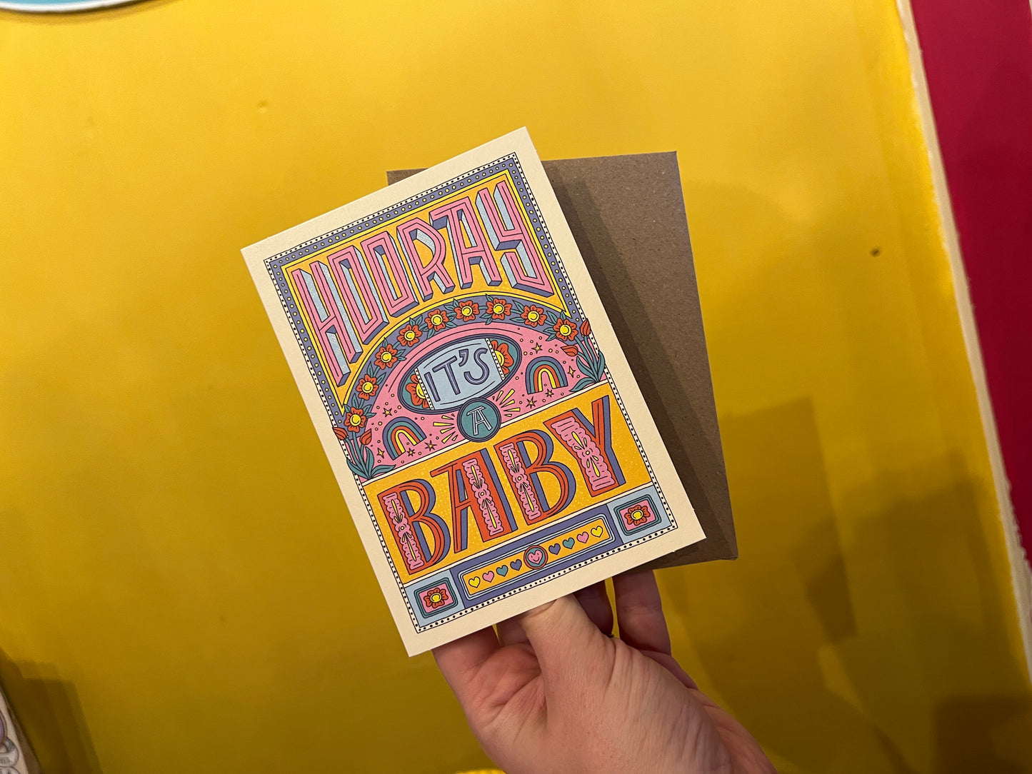 Hooray It's A Baby Card