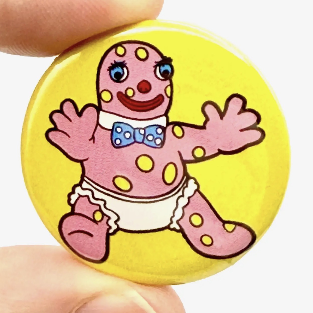 Baby Blob inspired Badge