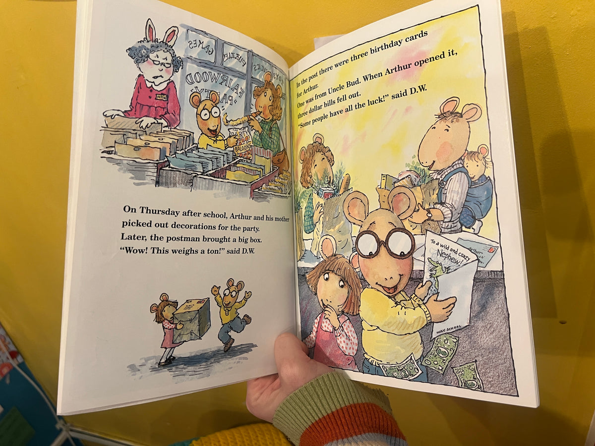 1989 Arthur’s Birthday paperback book