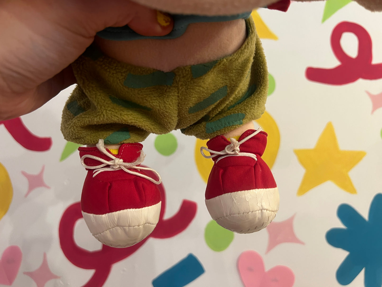 2001 Chuckie from Rugrats plush doll