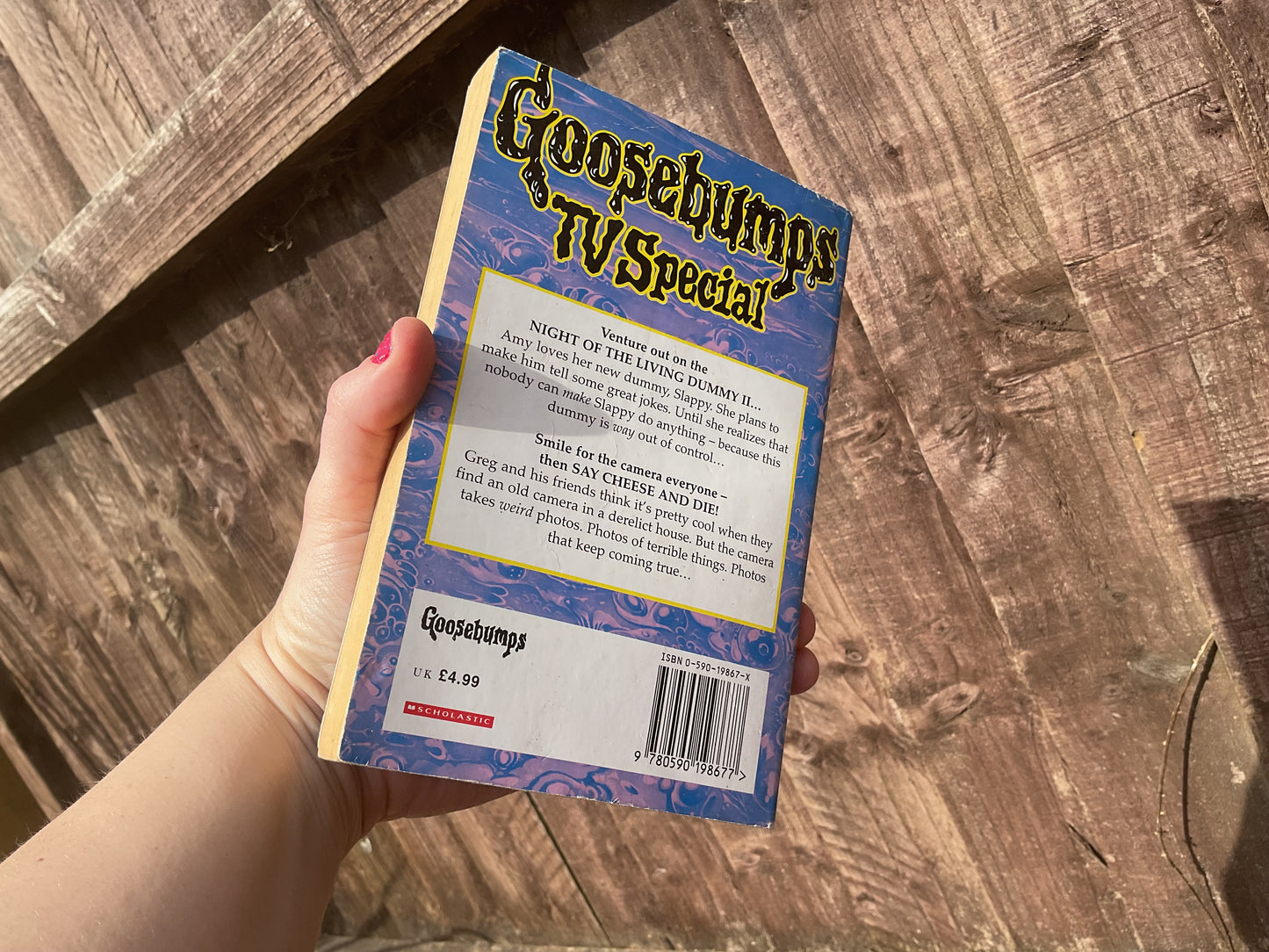 Goosebumps TV Special book of two stories