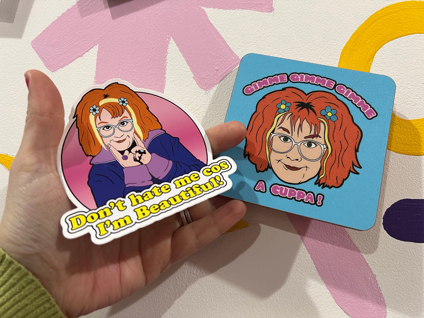 Gimmie Gimmie Gimmie Inspired Drinks Coaster