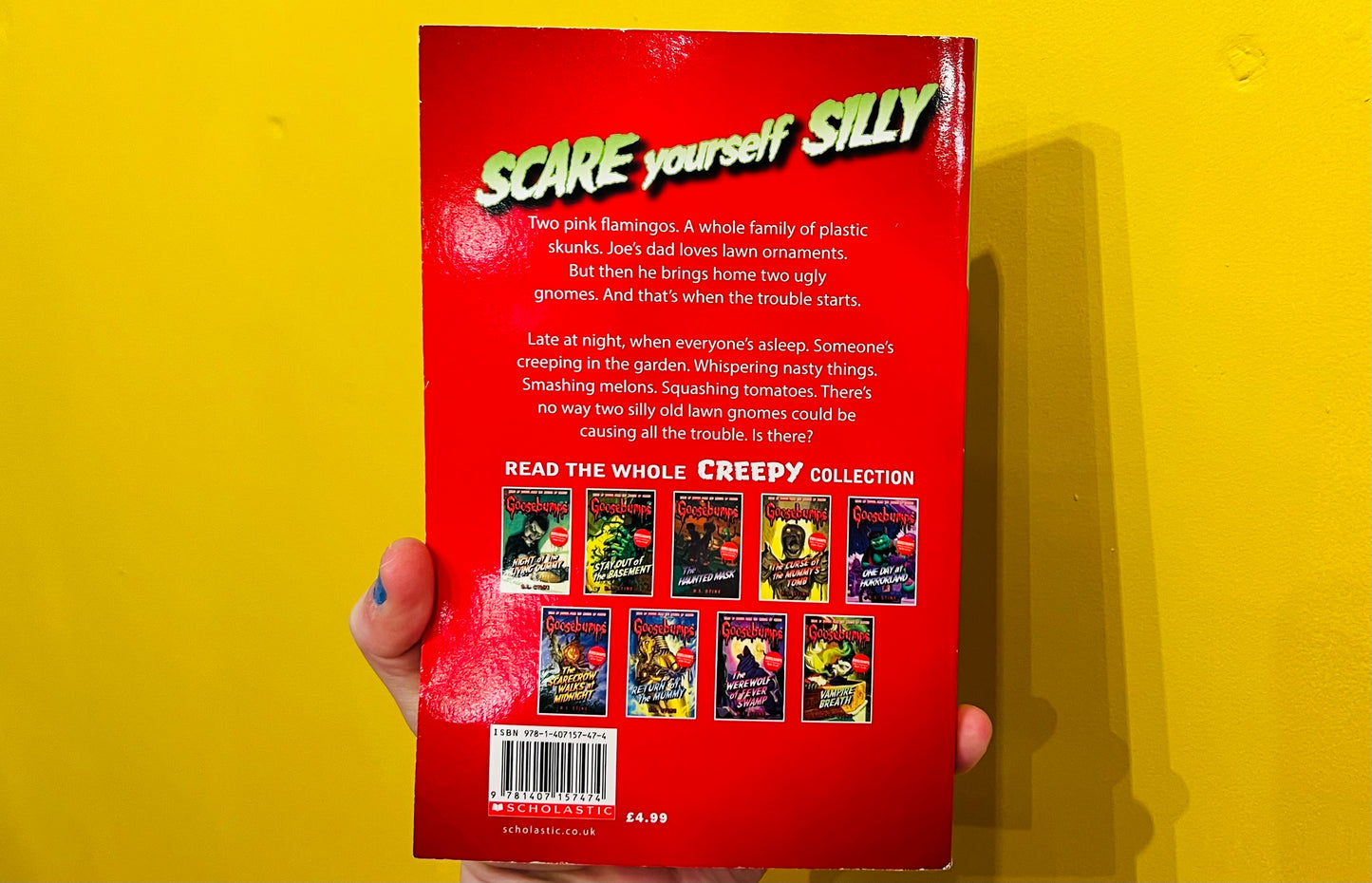 Revenge of the Lawn Gnomes Goosebumps book (2015)