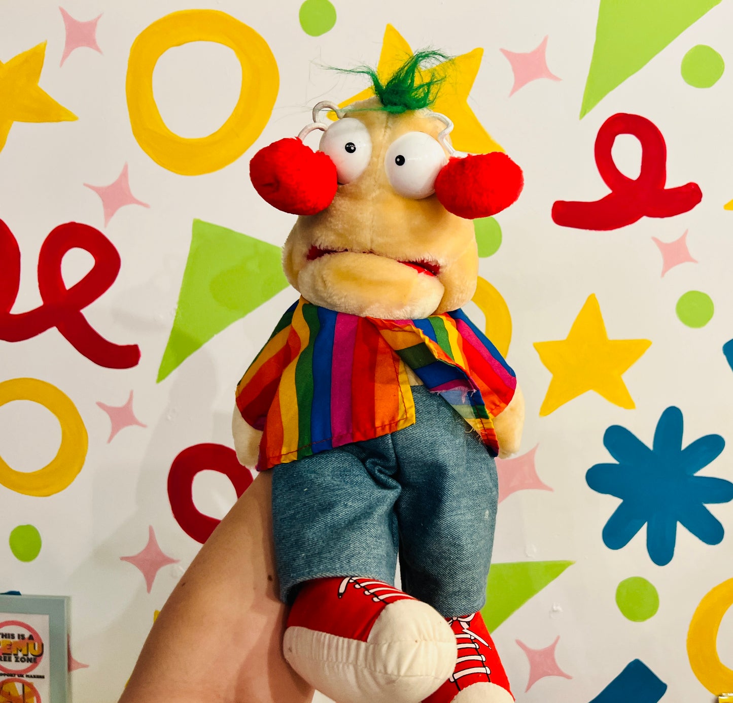 Vintage original Zig & Zag puppets