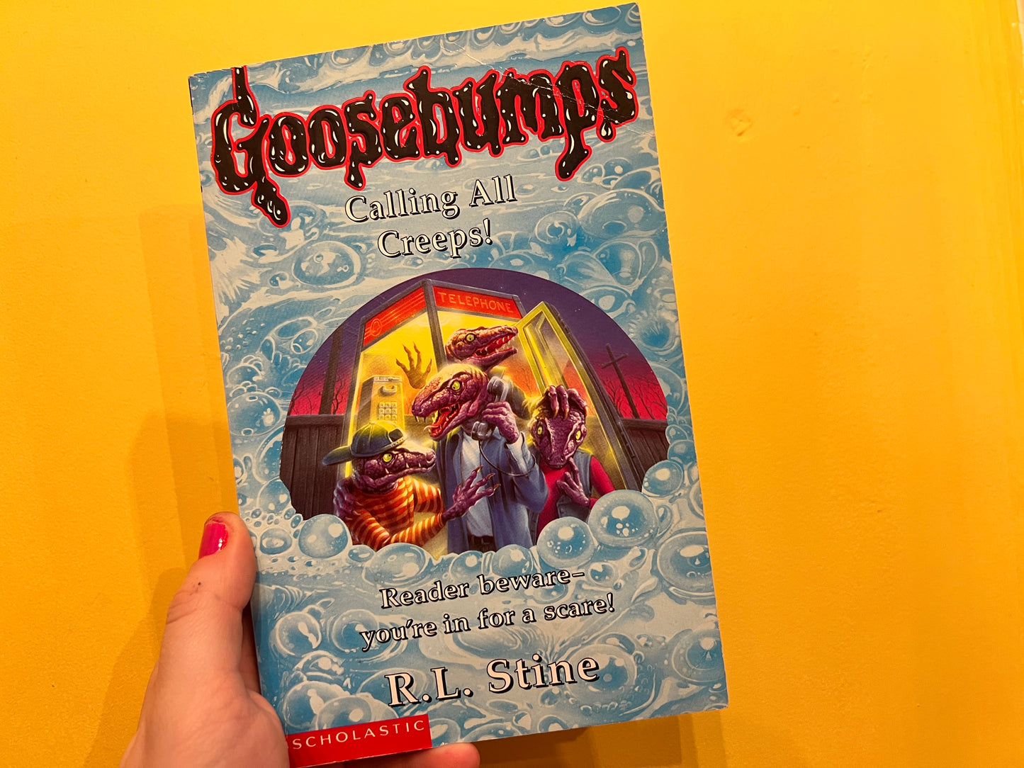 ( 50 ) Calling All Creeps! Goosebumps book