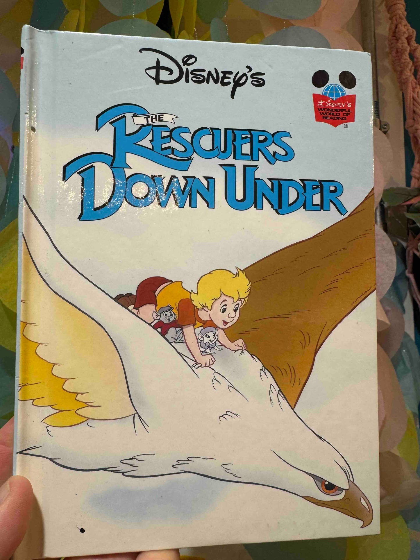 The Rescuers Down Under Disney Book