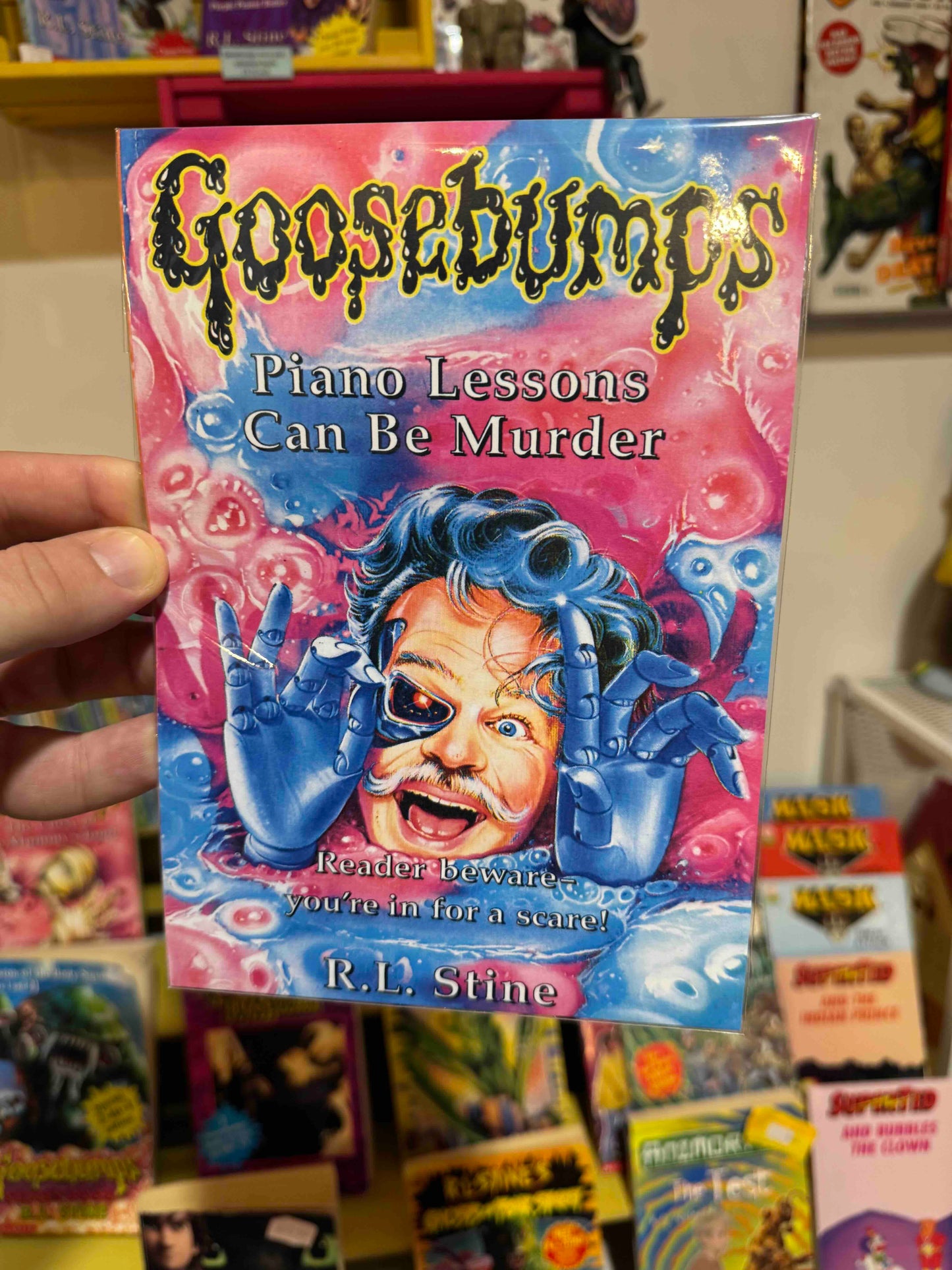 Goosebumps Piano Lessons Print