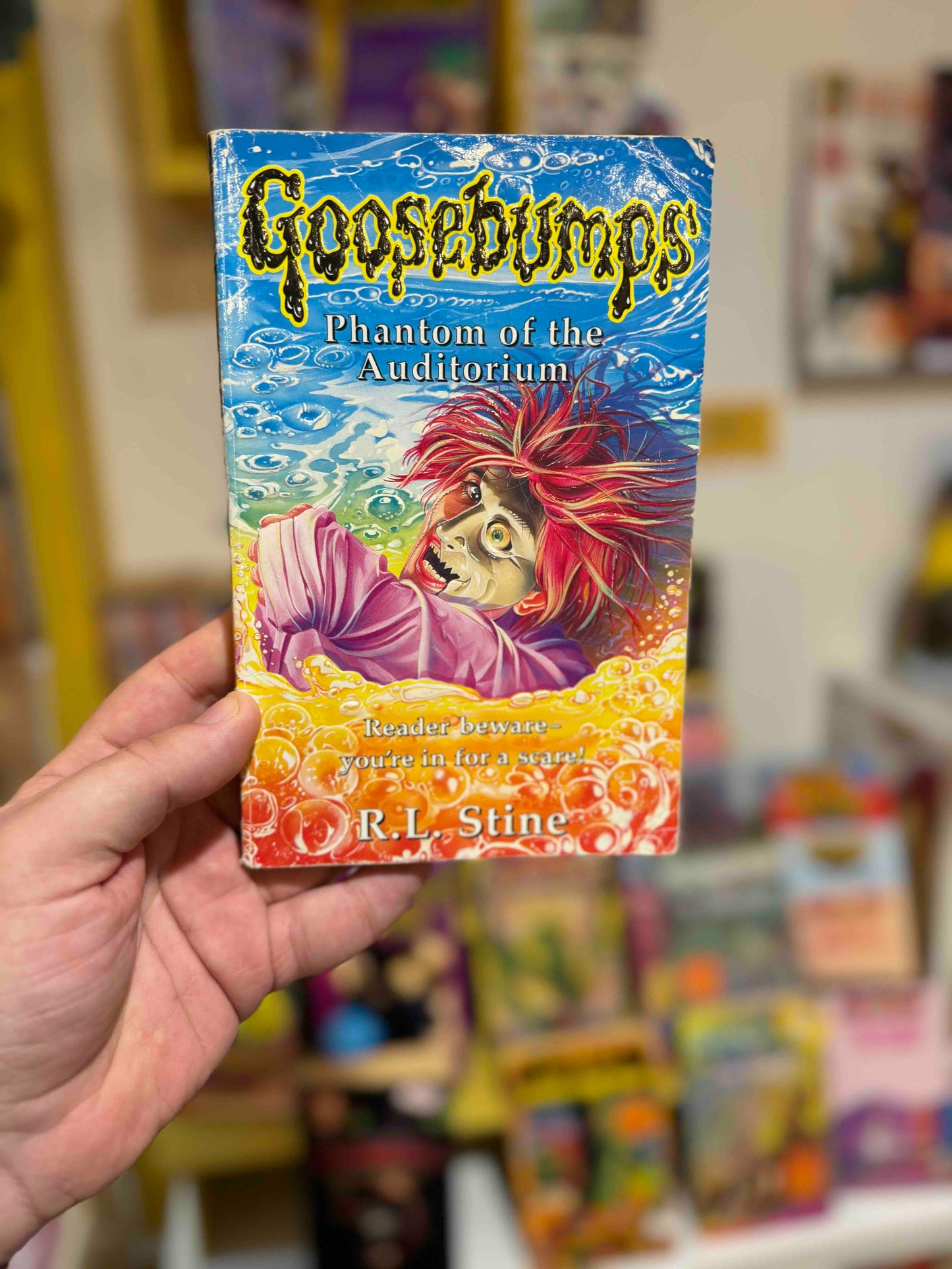 Phantom of the Auditorium Goosebumps book