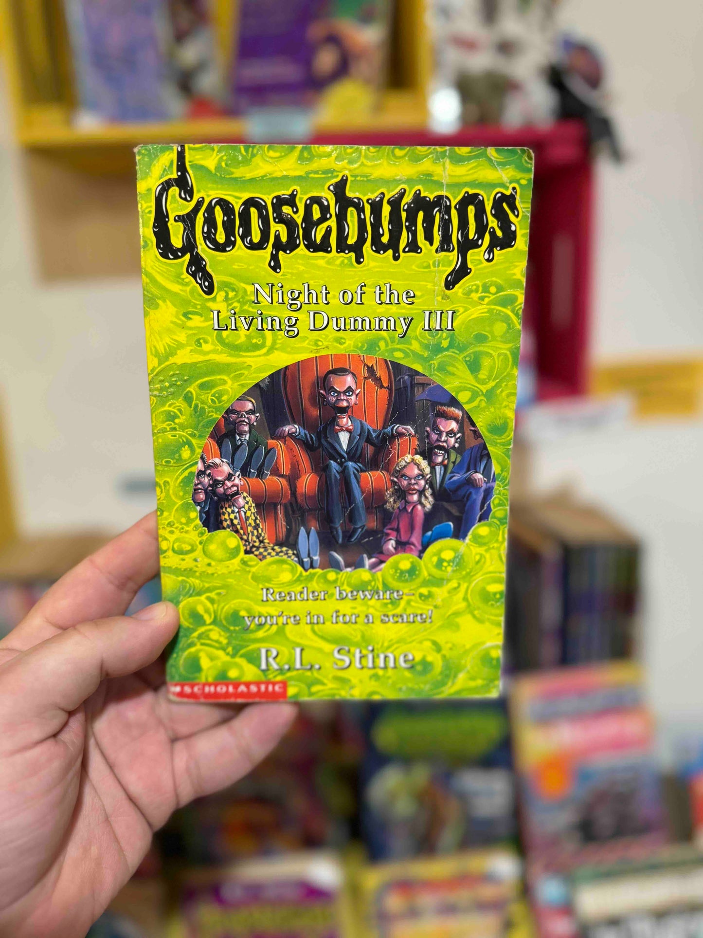 Night of the Living Dummy III Goosebumps book