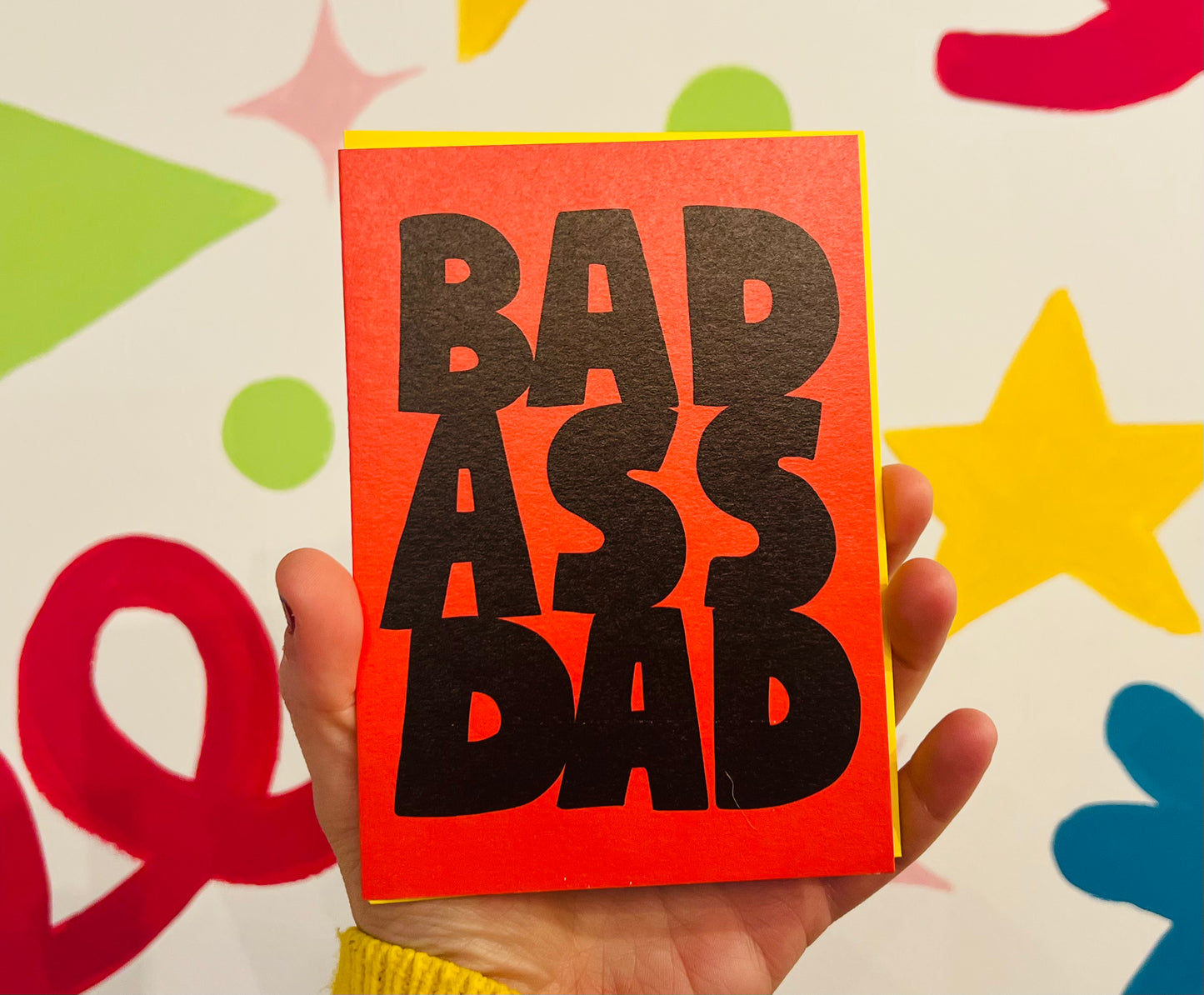 Bad Ass Dad Card