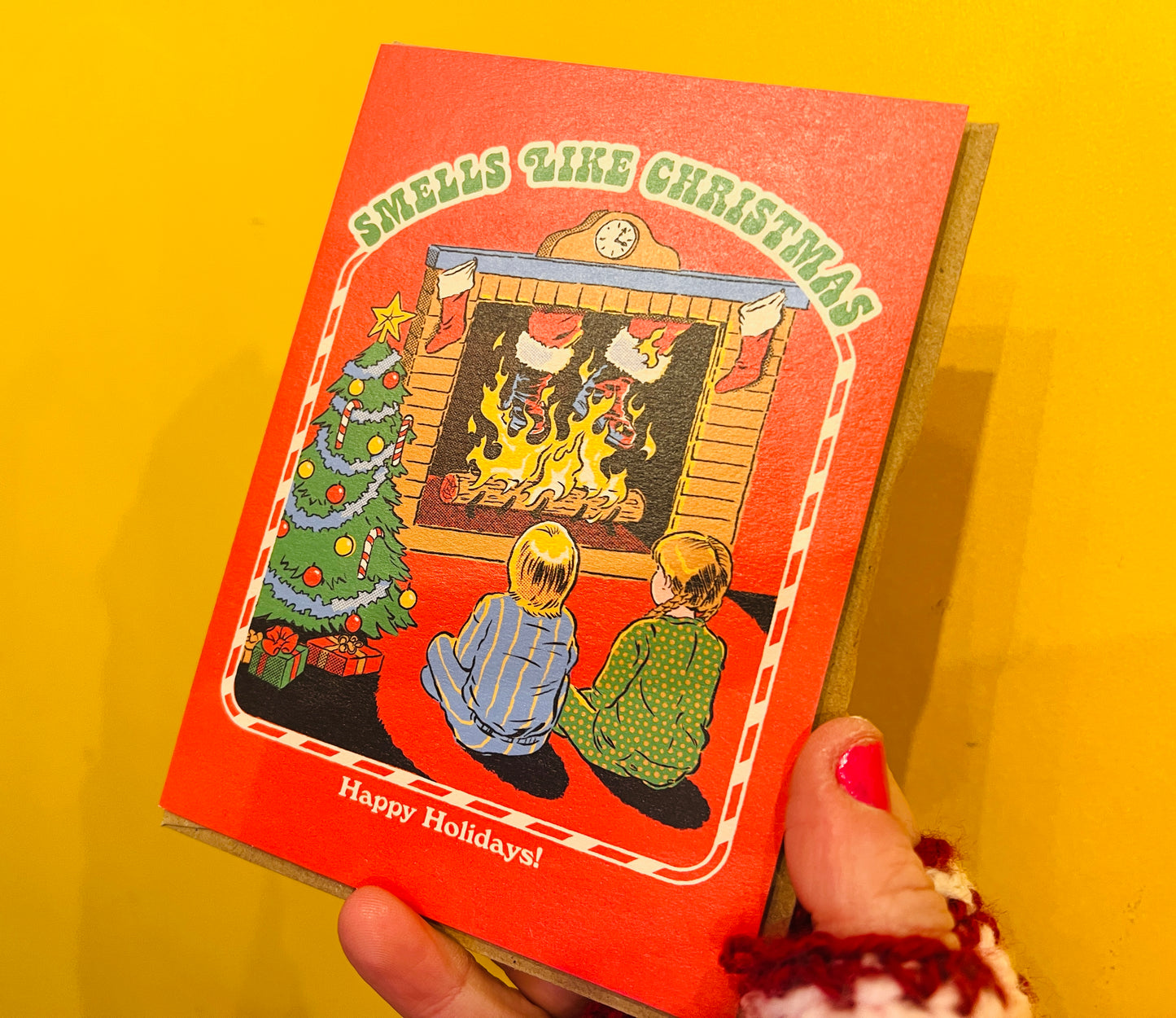 Smells Like Christmas card