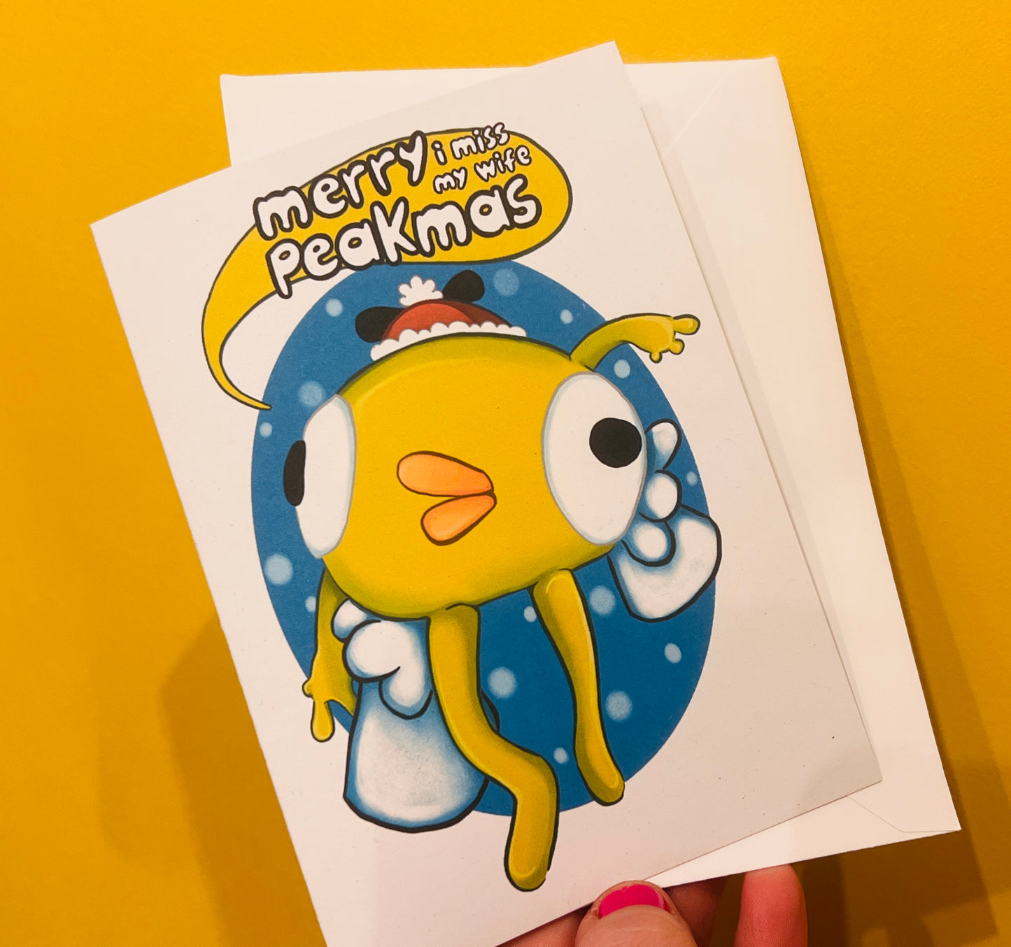 Merry Peakmass - Peak inspired Christmas Card