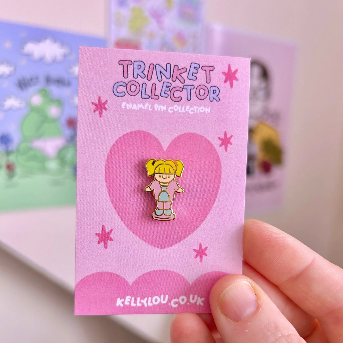 Pocket Doll Mini Enamel Pin