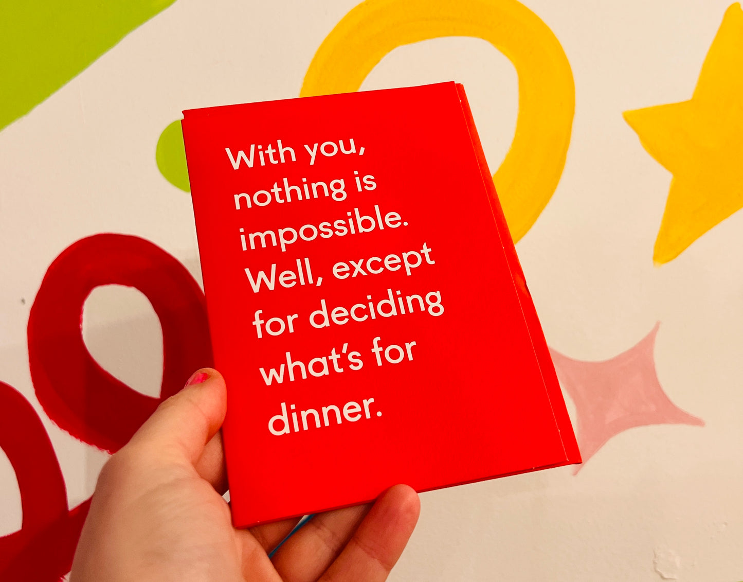 Deciding What's For Dinner card