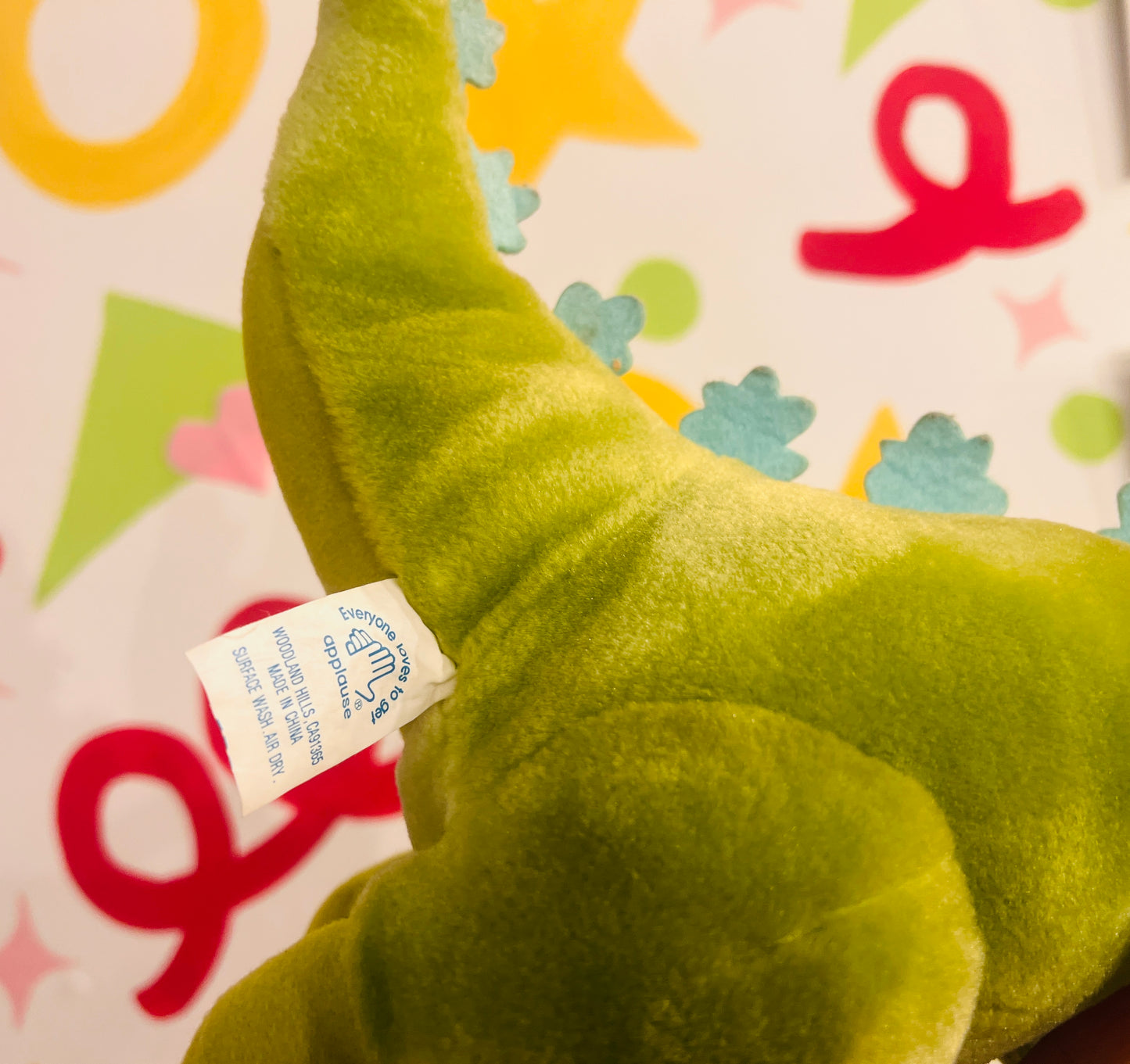 Reptar from Rugrats 90’s plush