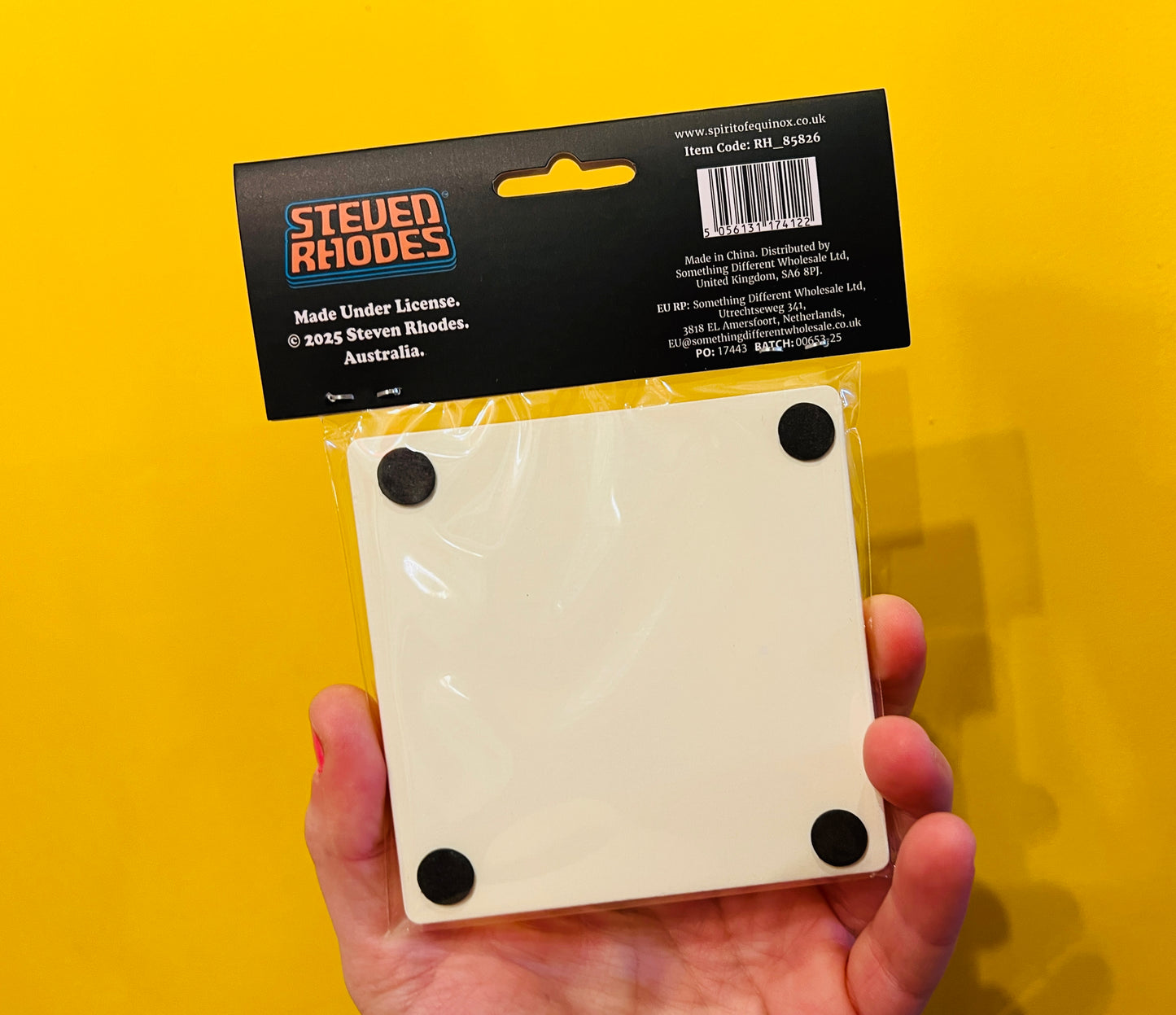 Sick Coaster By Steven Rhodes