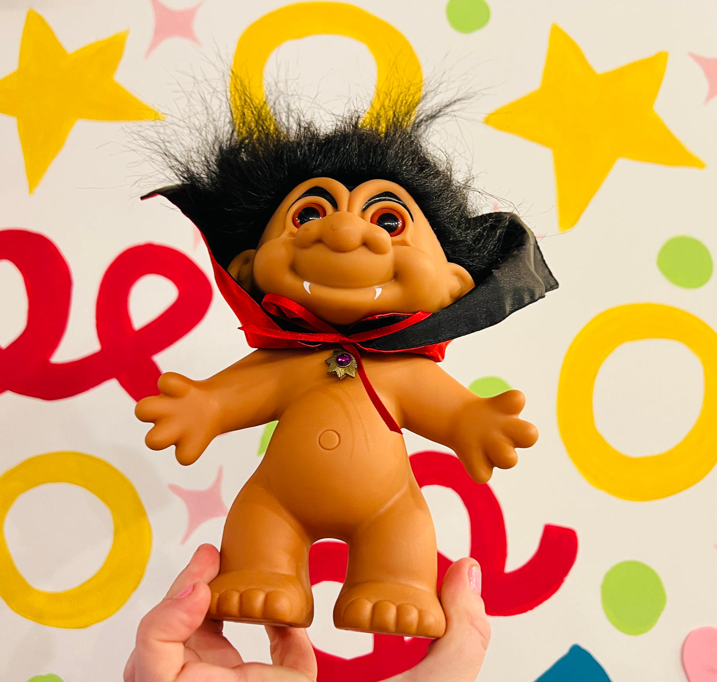 Large 90's Russ vampire Troll toy
