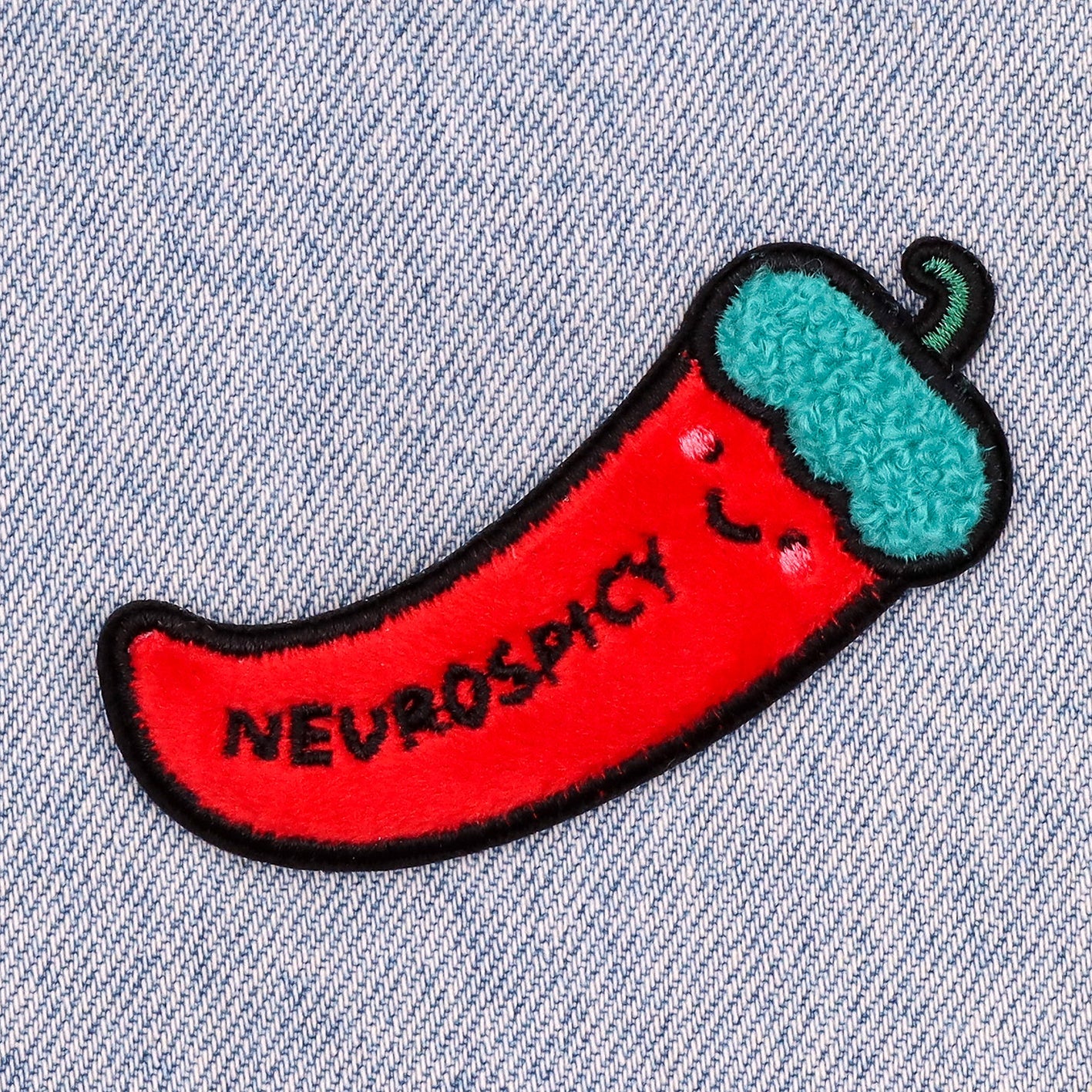 Neurospicy Embroidered Iron On Patch (Copy)