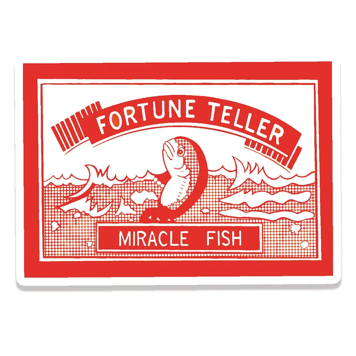 Miracle Fortune Fish vinyl sticker
