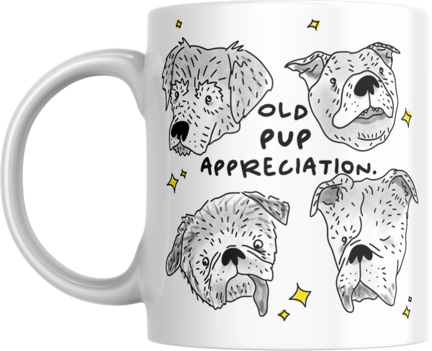 Old Pup Appreciation Mug