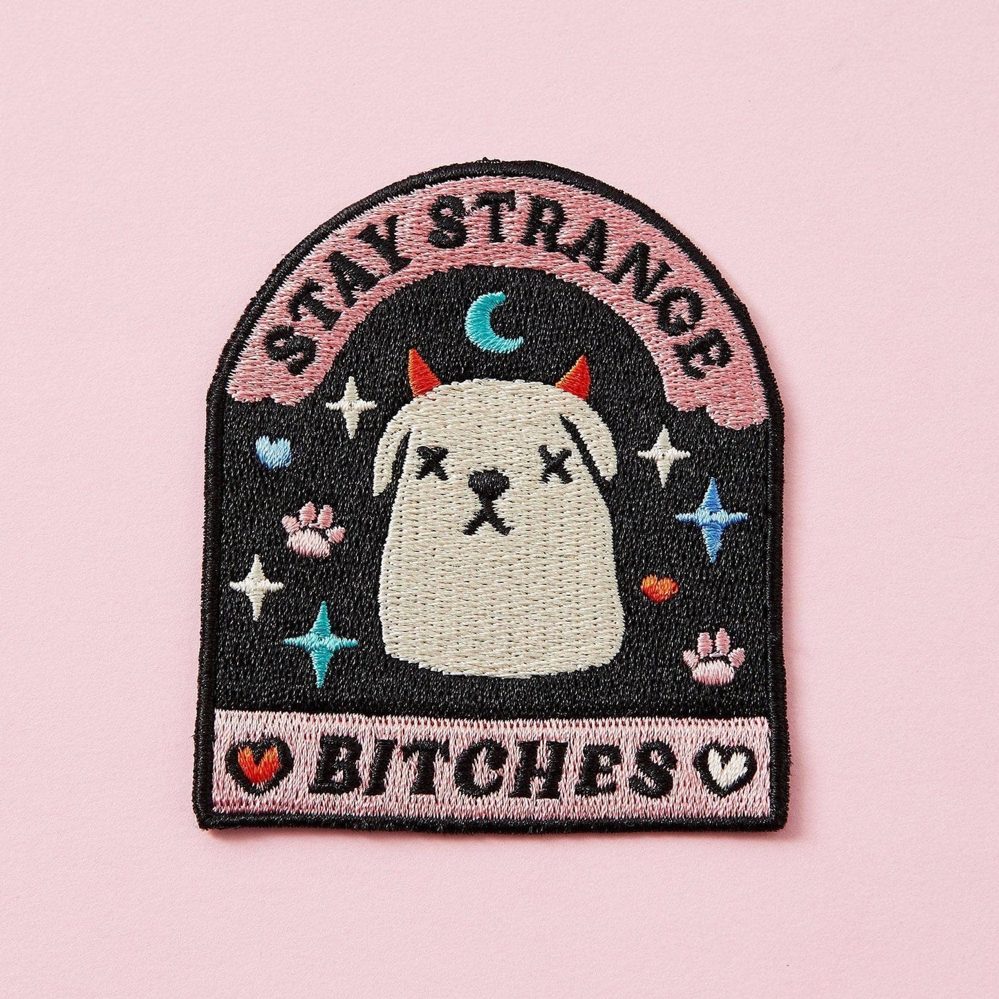 Stay Strange Iron On Patch