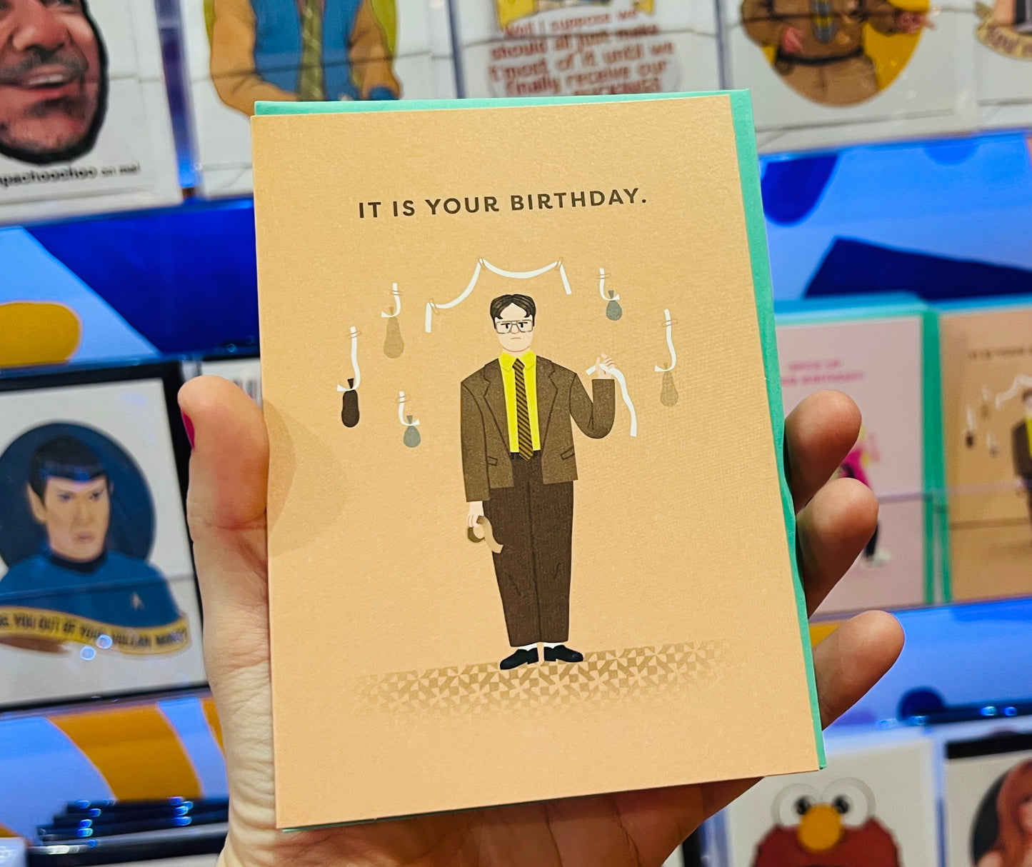 It Is your Birthday The Office themed card