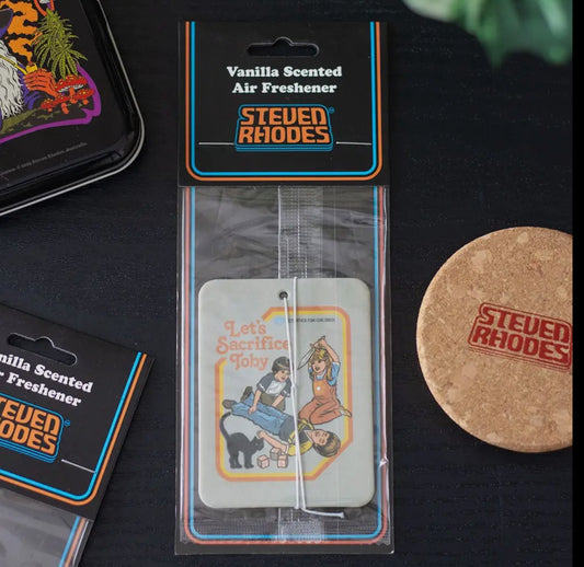 Let's Sacrifice Toby Vanilla Air Freshener By Steven Rhodes