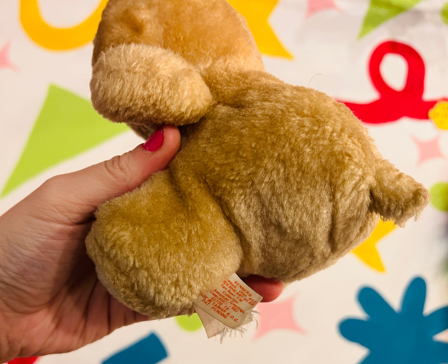 Vintage 1980s Tender Heart Bear Care Bear 6.5” plush