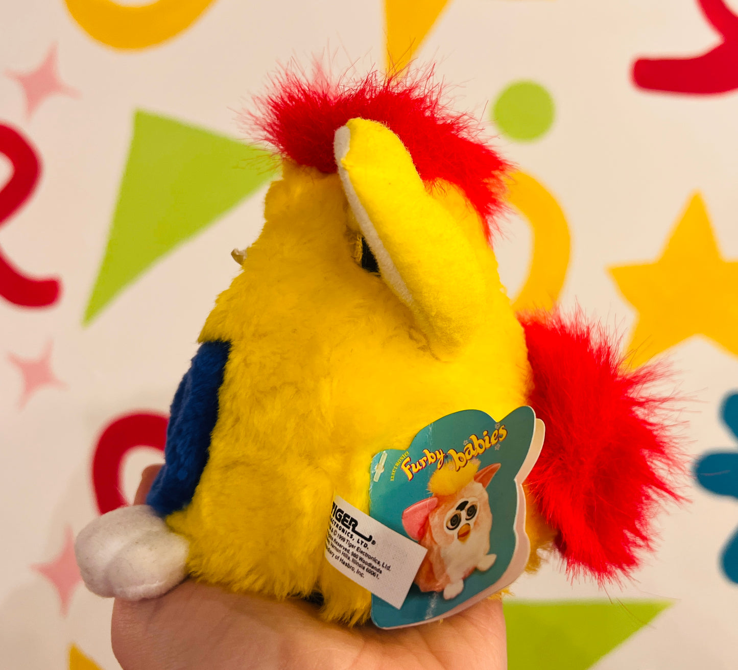 1999 Boxed Primary Furby Baby - Working with voice!