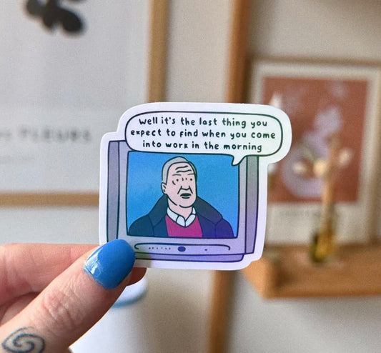 Mick Telly Gavin & Stacey vinyl sticker