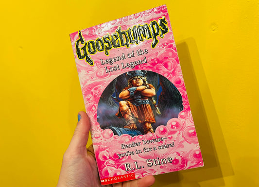 Legend of the Lost Legend Goosebumps book