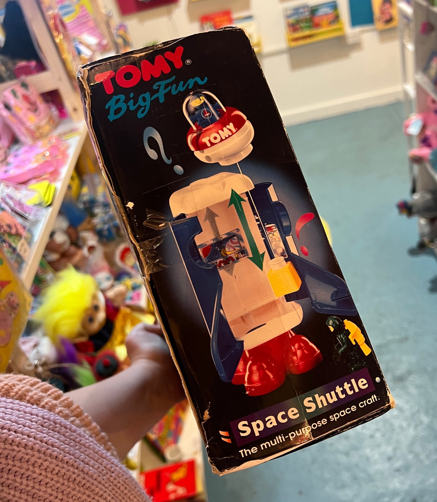 1980’s TOMY Big Fun Space shuttle