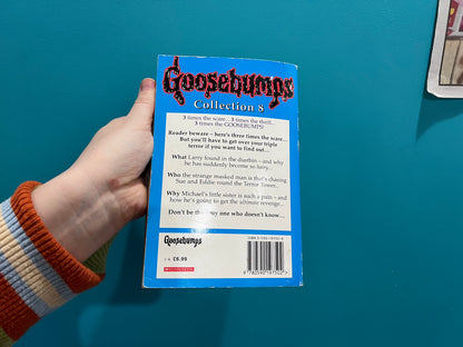 Collection 8 (3 books in 1) Goosebumps book