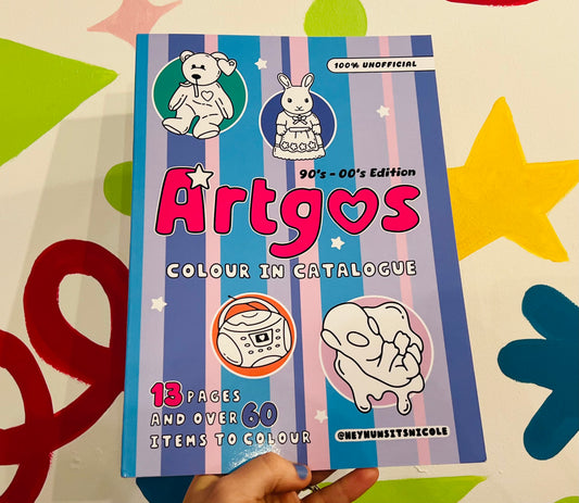 Artgos Nostalgia Colouring Book