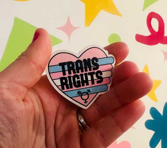 Trans Rights sticker
