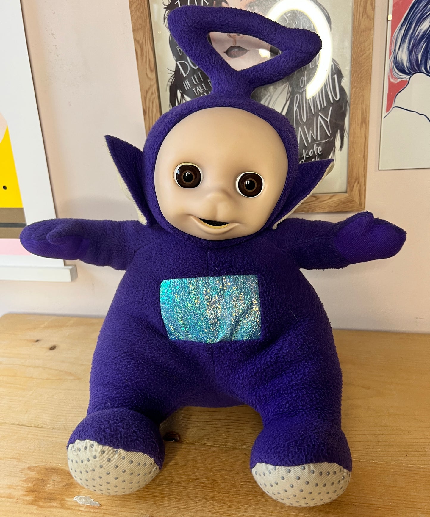 1996 15” vintage Talking TinkyWinky Teletubby