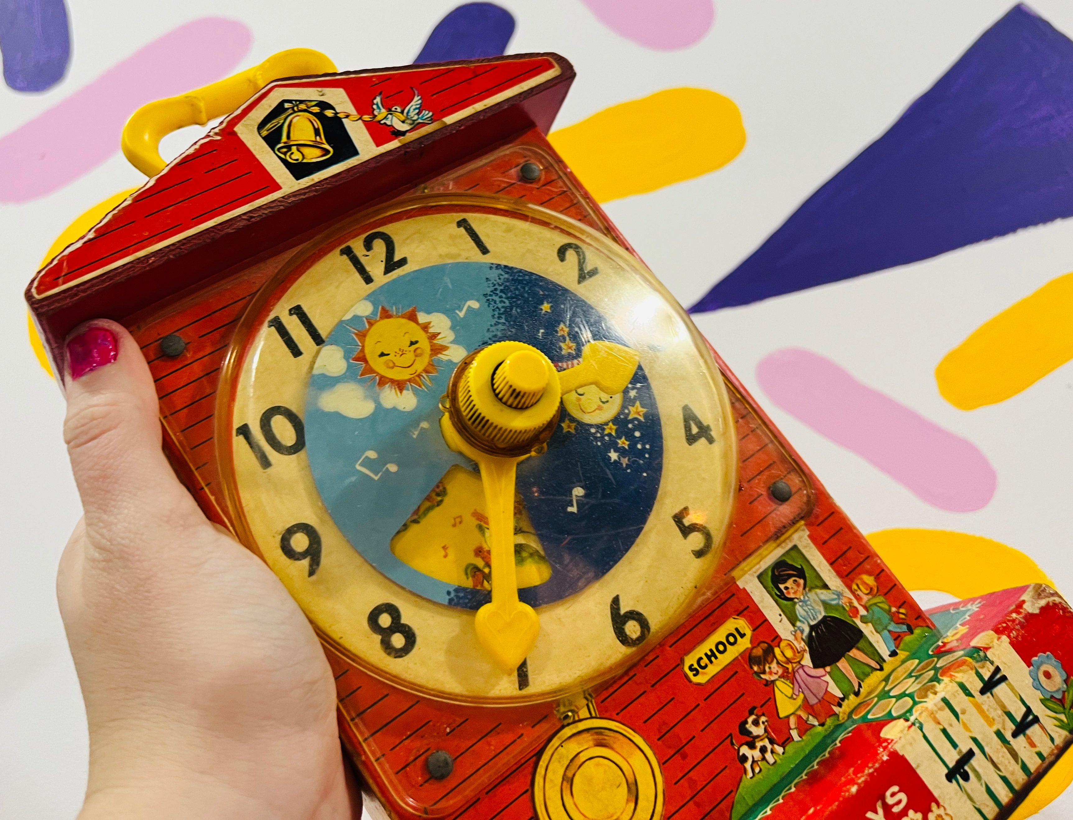 Fisher price teaching clock 2025